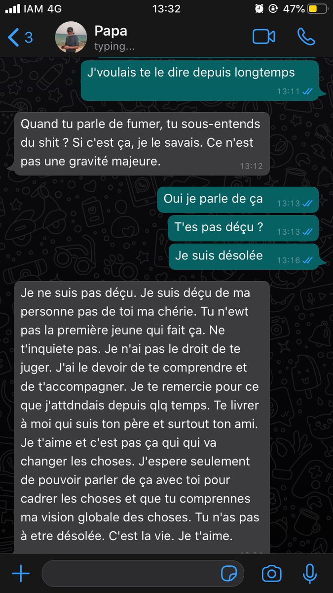 nappppage's tweet photo. guelt l baba bli kantkeyef lhchich ha reaction dialou https://t.co/CAvPvejXw4