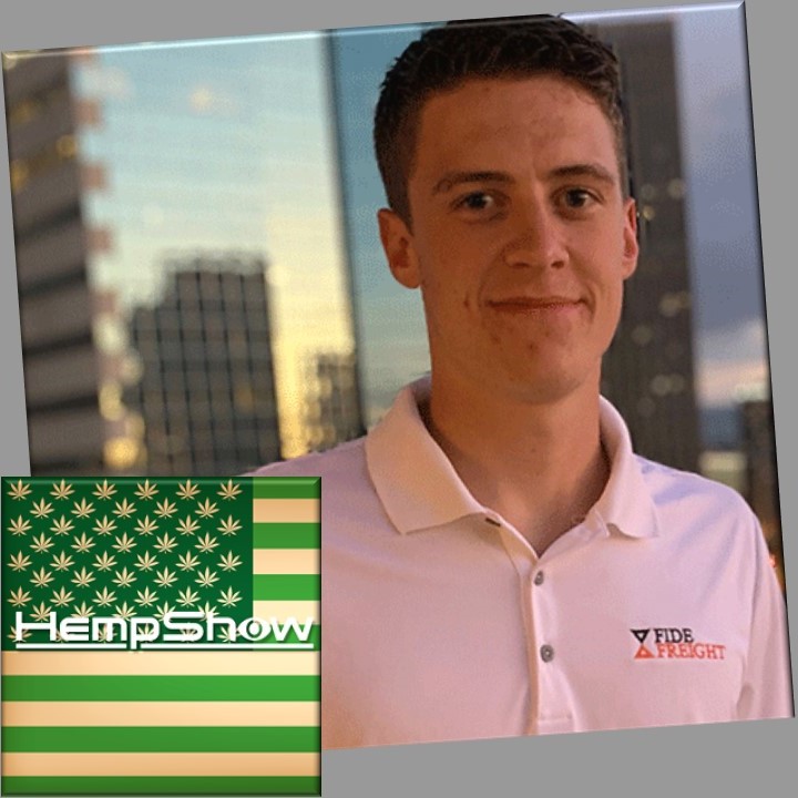 CannTrade's tweet photo. Zack Wilcox &amp; Kyle Talsma of @fide_freight talk to @canntrade Mark Restelli about industrial bulk hemp transportation solutions on this episode of the #hempshow podcast 🌱🚚 https://t.co/KZM2skiJRB