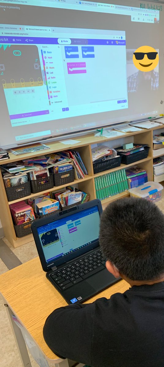 Mrs_McLeod4's tweet image. We had an awesome time learning a whole new way to play Rock, Paper 📝 , Scissors ✂️ ! Thank you @KidsCoding for introducing us to @microbit_edu. We can’t wait to learn more! @StAgnesCES