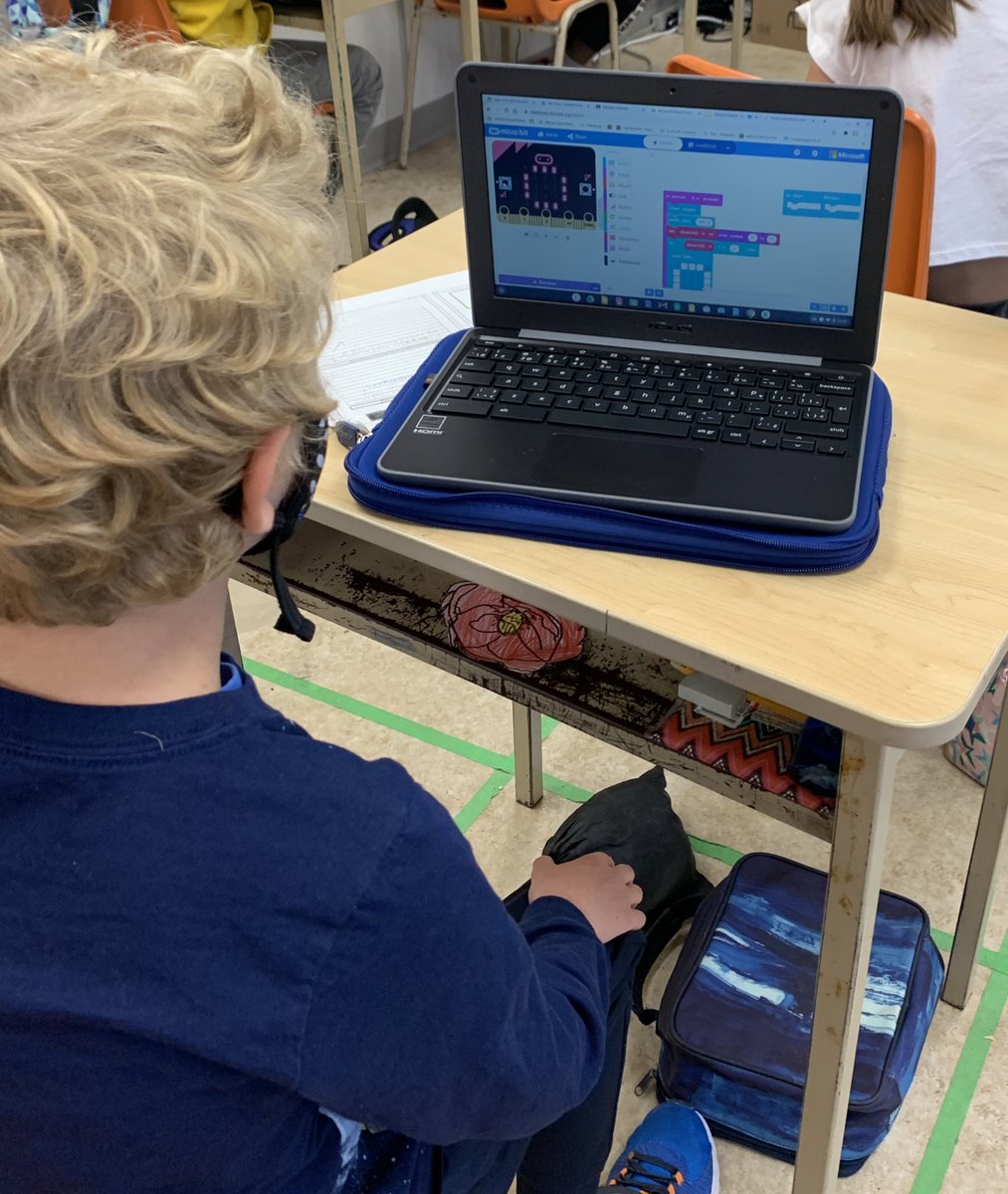 Mrs_McLeod4's tweet image. We had an awesome time learning a whole new way to play Rock, Paper 📝 , Scissors ✂️ ! Thank you @KidsCoding for introducing us to @microbit_edu. We can’t wait to learn more! @StAgnesCES