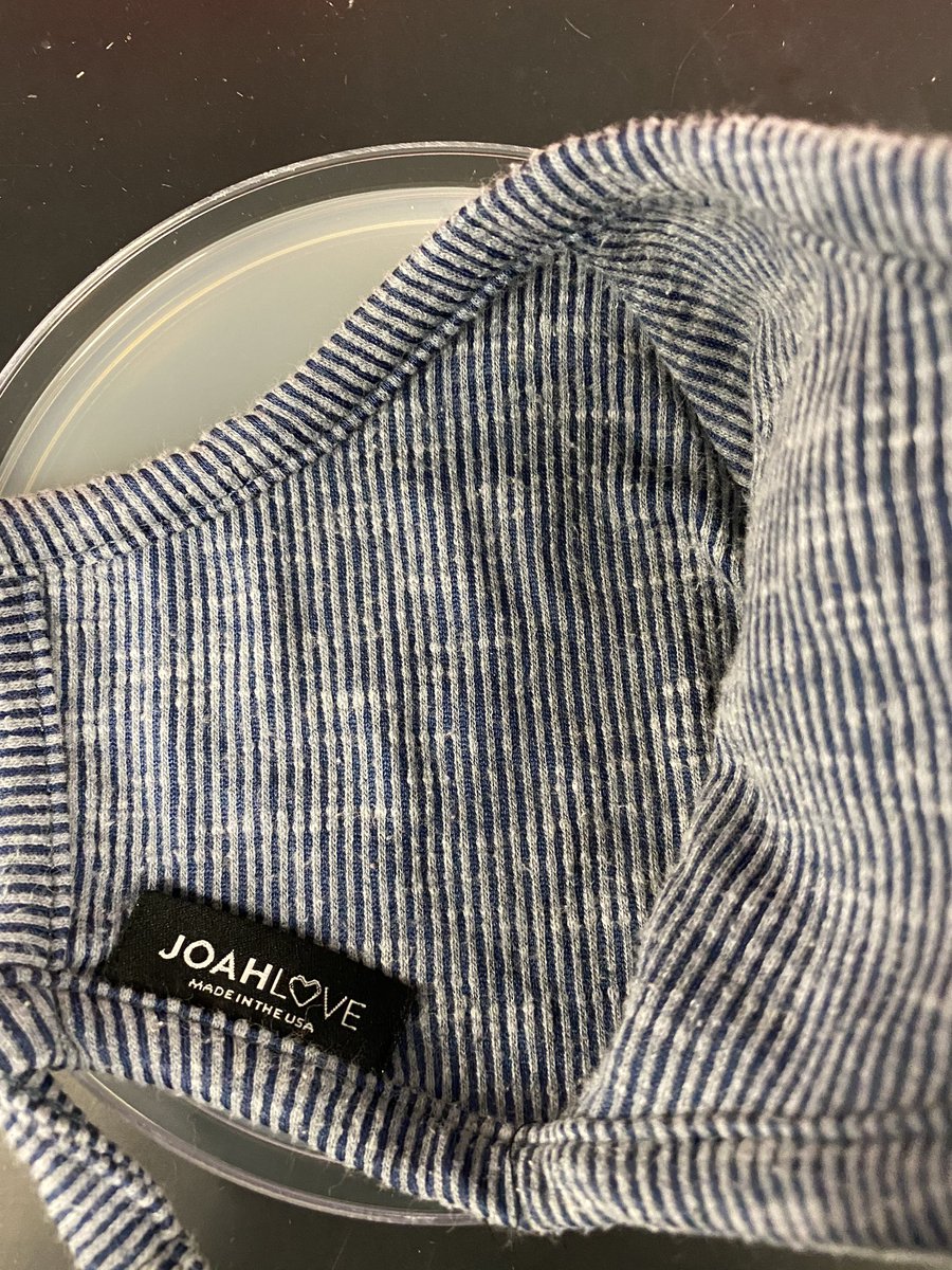 You can run the exp. at your school. PDA plates can be bought from Teknova.Just stamp your mask for a minute onto a plate. Remove mask and Seal the lid and let it grow at RT for 3-4 days.Everyone’s will be a little different and kids can all make fun of each other’s bugs.