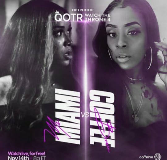 BattleRapJunKi's tweet photo. #qotring #qotr #wtt4 #caffeinetv #urltv
Follow me on @caffeine 11/14 Live ! π π₯π₯π₯ This Whole Card is Crazy. The ladies never disappoint π― @yuLoveCoffee https://t.co/1FAhVNiHaV