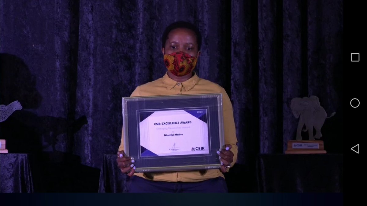 NtombiMathe's tweet photo. #CSIR #BestEmergingResearcher #Past3amSquad https://t.co/zgqLyFcAs5