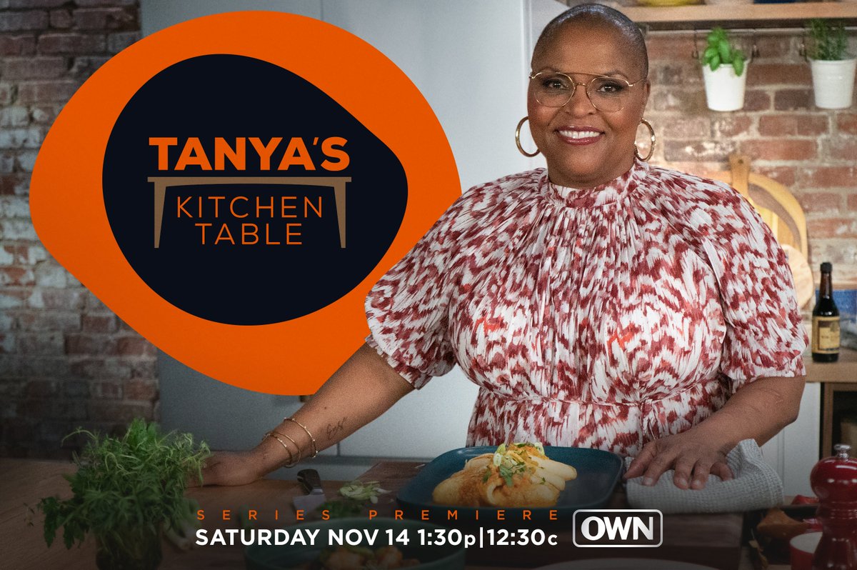 OWNTV's tweet photo. You're always invited to #TanyasKitchenTable! Don't miss it, part of #OWNintheKitchen, this Saturday at 1:30|12:30c! https://t.co/AS5E3LRuYL