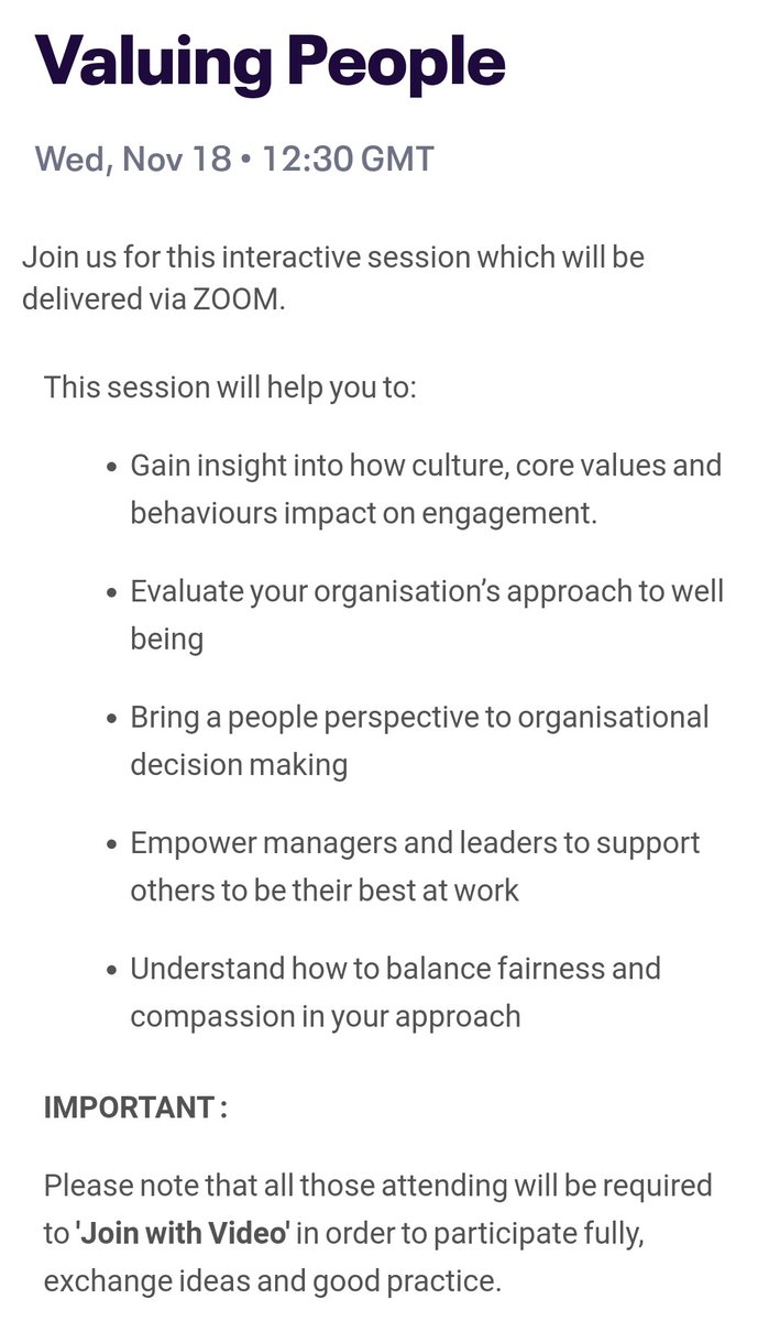 CIPDCumbria's tweet photo. https://t.co/4AcIa5YEcc

#free #event #cipd #valuing #people #hr #managment #peopleprofession #cpd #development #professionmap #eventbrite #zoom #YoureOnMute 😂 make sure you have your #camera and #mic on! This is #interactive and #audienceparticipation time #coaching https://t.co/hZujTbq9R7