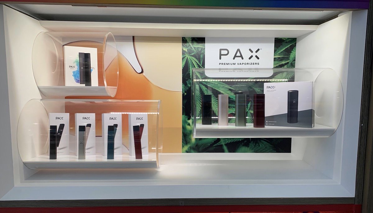 LushRetail's tweet photo. Timed to the release of new product colorways, Lush Retail designed, built, and installed this custom display for @PAXvapor at Atrium in Woodland Hills, CA.

See how we can help elevate your brand at retail: https://t.co/iH9g5QPPZP
#PAX #RetailDisplay #RetailMarketing #LushRetail https://t.co/eNL3gDzgf8