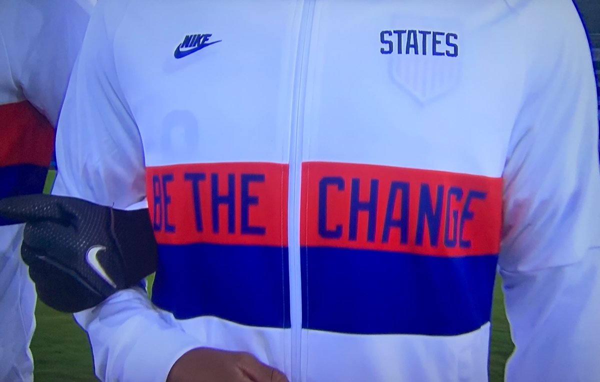 CarterAugust1ne's tweet photo. Be the Change. Love it. These are fire please take my money @USMNT https://t.co/iDpHroeVFn
