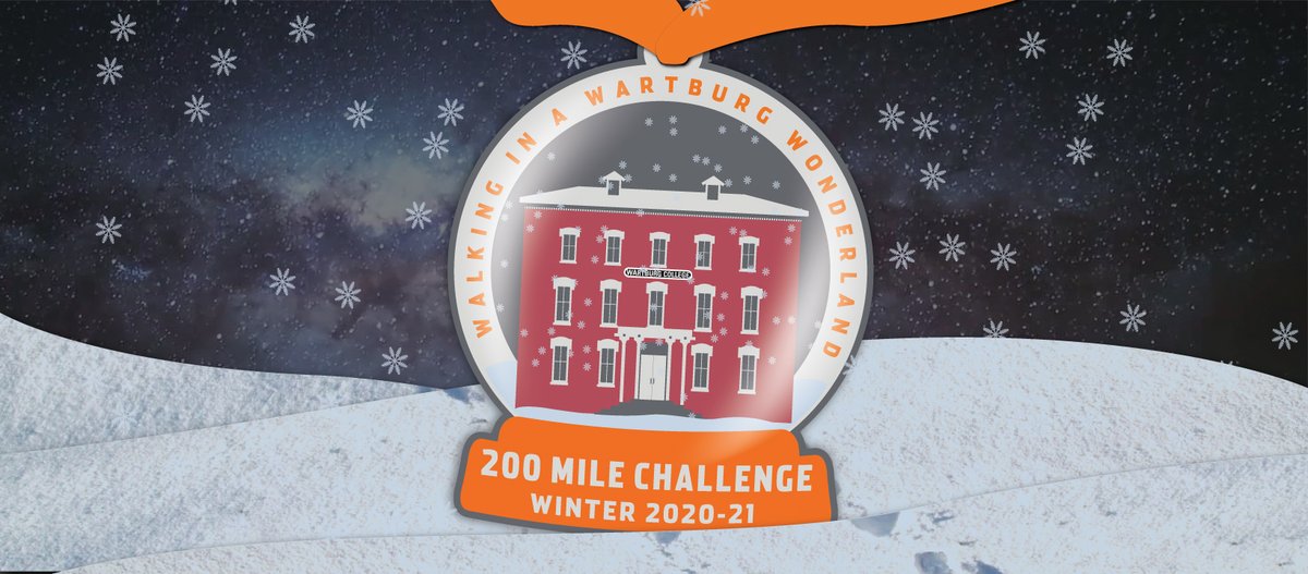 WartburgCollege's tweet photo. Our next virtual race, Walking in a Wartburg Wonderland, is almost here! Complete 200 miles between Nov. 18 &amp; Feb. 28—walking, running or other activity. Proceeds benefit the Holiday Shoppe at Wartburg. All ages &amp; abilities welcome; cost is $30. Details: https://t.co/Ff88s0swxm https://t.co/Al9L3Acb1g