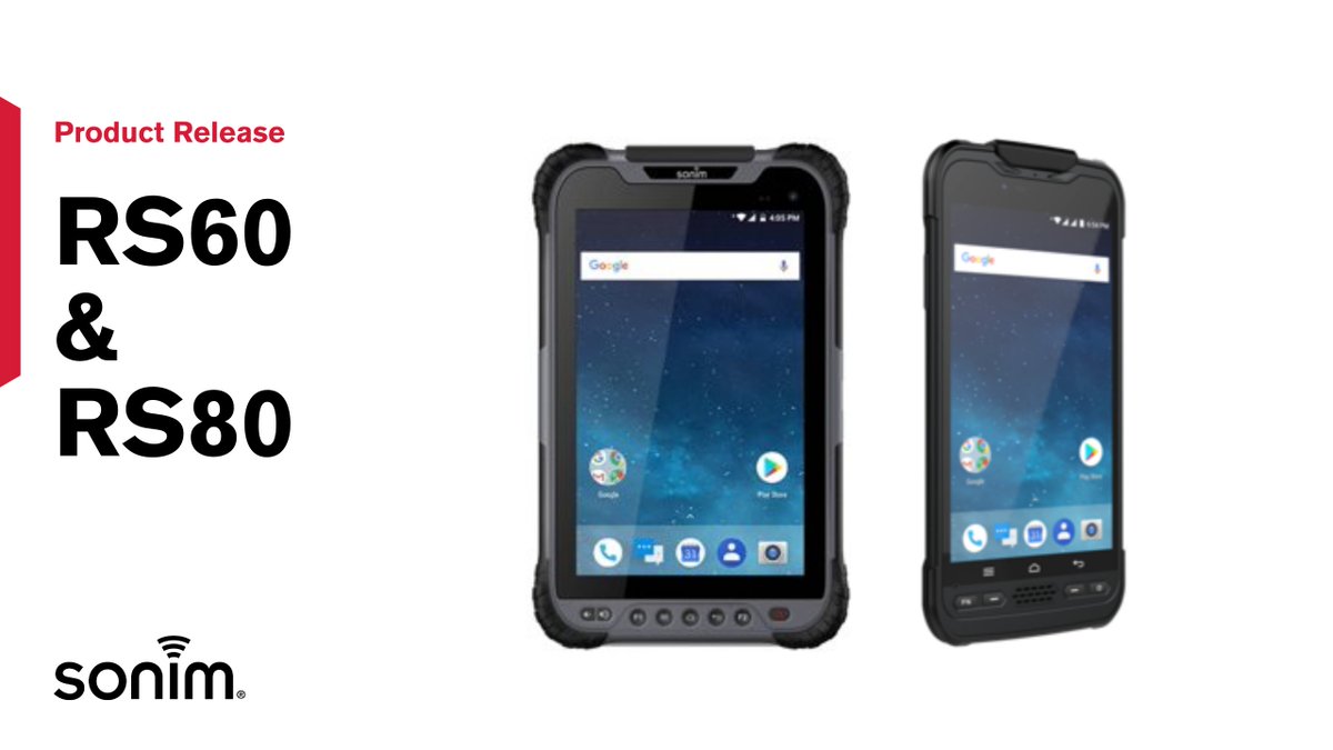 sonimtech's tweet image. Our #RS60 and #RS80 rugged #SmartScanner devices are designed for industrial, field service and public safety workers in demanding work environments. Learn more from @Telecompaper : bit.ly/32FFFY2