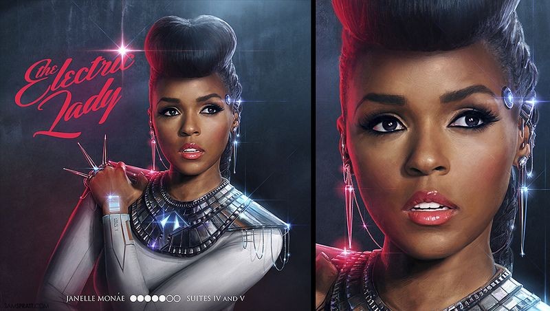 Black Django's IN-DEPTH review of Janelle Monáe's "The Electric Lady" 