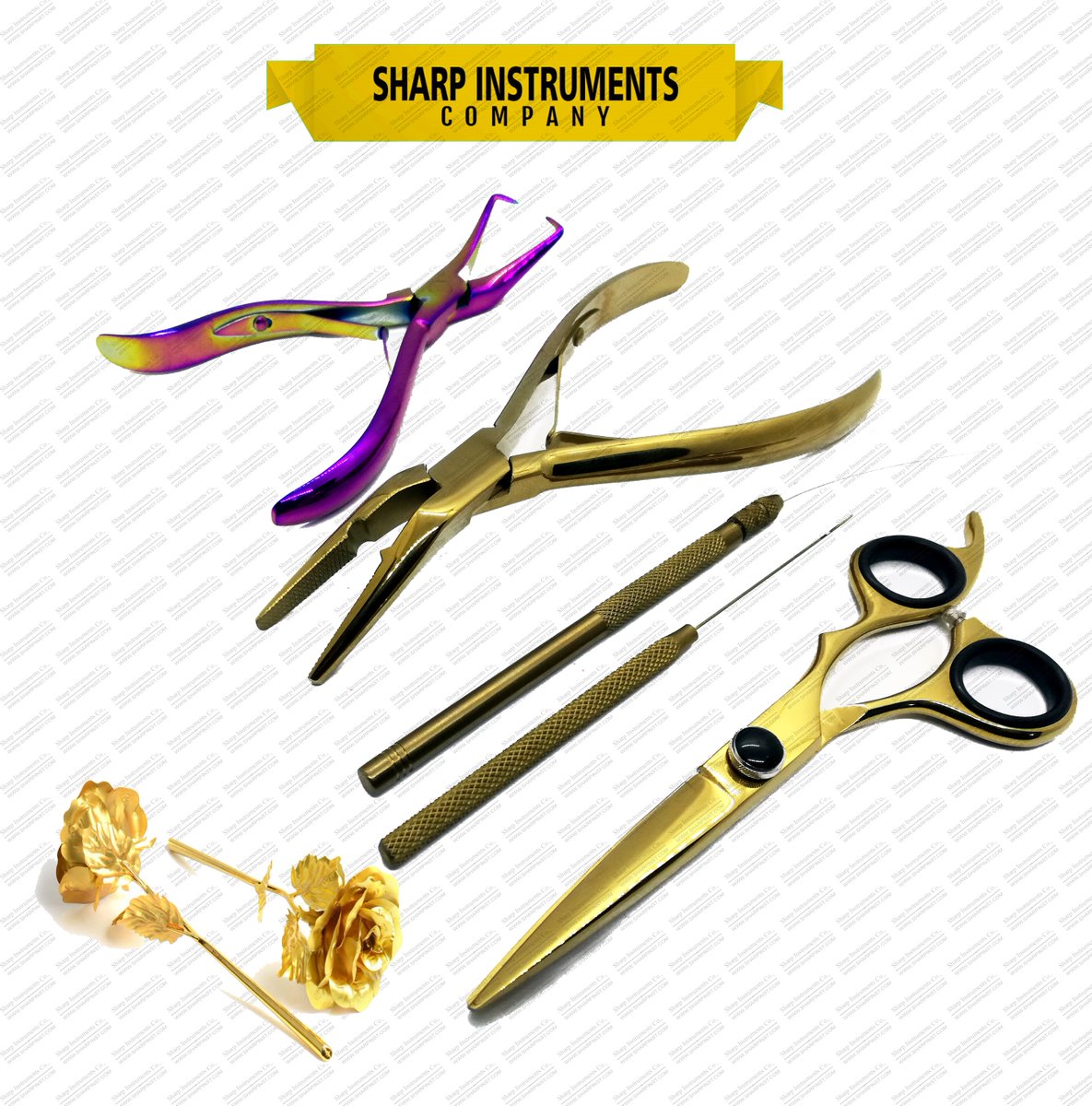 SharpCompany's tweet image. 5 PIECES PROFESSIONAL HAIR EXTENSION PLIERS KIT WITH CROTCHET NEEDLE AND LOOP TOOL.
#sharpInst #premiumgold #hair #hairextensions #wigs #hairpeices #closures #frontals #flattips #tinytips #nanotips #weft #weave #amazinghair #hairporn #hairgoals #bestqualityhair #hairgame