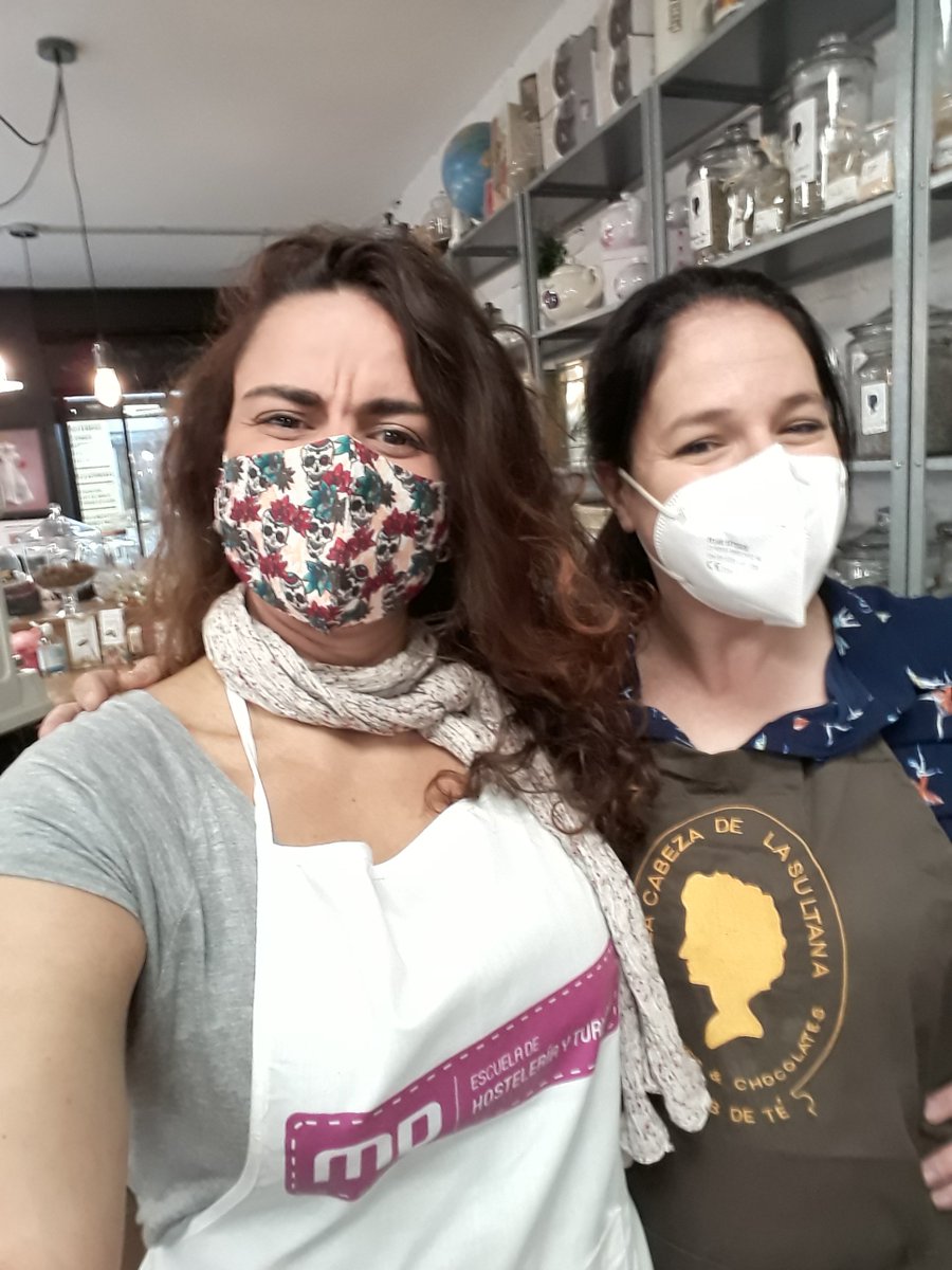 HoraCintia's tweet photo. Hoy fue mi primer día de prácticas con la mejor, La Sultana ❤ . Empiezo con mucha ilusión de aprender y ganas de hacerme mejor persona con alguien tan bonita com tú Rocío 😊. Gracias por la oportunidad 🌻.
@lacabezadelasultana
#masterdescueladehosteleríayturismo https://t.co/kfjO2mle79