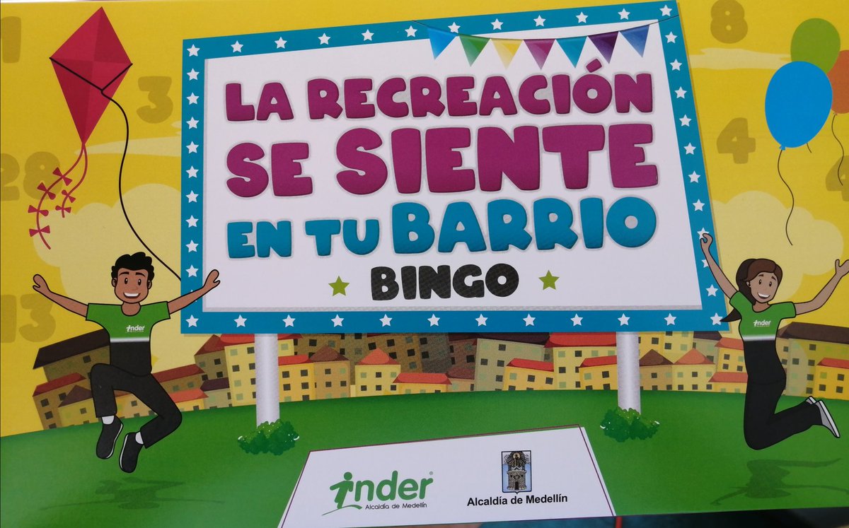 camilaramirezci's tweet photo. La recreación se siente en tu barrio sigue recorriendo Medellín y sus Corregimientos, con bingo, juegos tradicionales y teatro. 💚. Gracias @INDERMEDELLIN 🌈🎉🎊🥳
#ElINDERSeSiente
#RecreandosRecorreMedellín
@ConyGomez07 @JaimeVillayepe3 @franciamolina_ @DianaToroZ @erickcogo https://t.co/Wm01ScLEWq