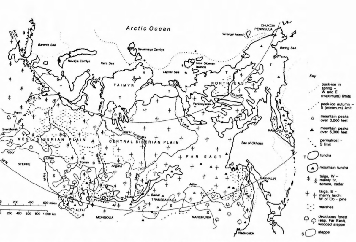 Thread on "History of the Peoples of Siberia: Russia's North Asian Colony 1581-1990" by James Forsyth.