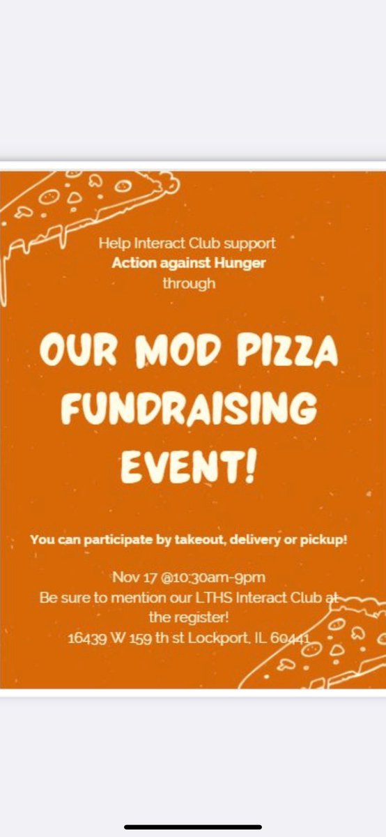 mmelee205's tweet photo. Lockport peeps: Looking for lunch or dinner option on 11/17? Checkout this great cause! https://t.co/wQCHEMQ5Ym