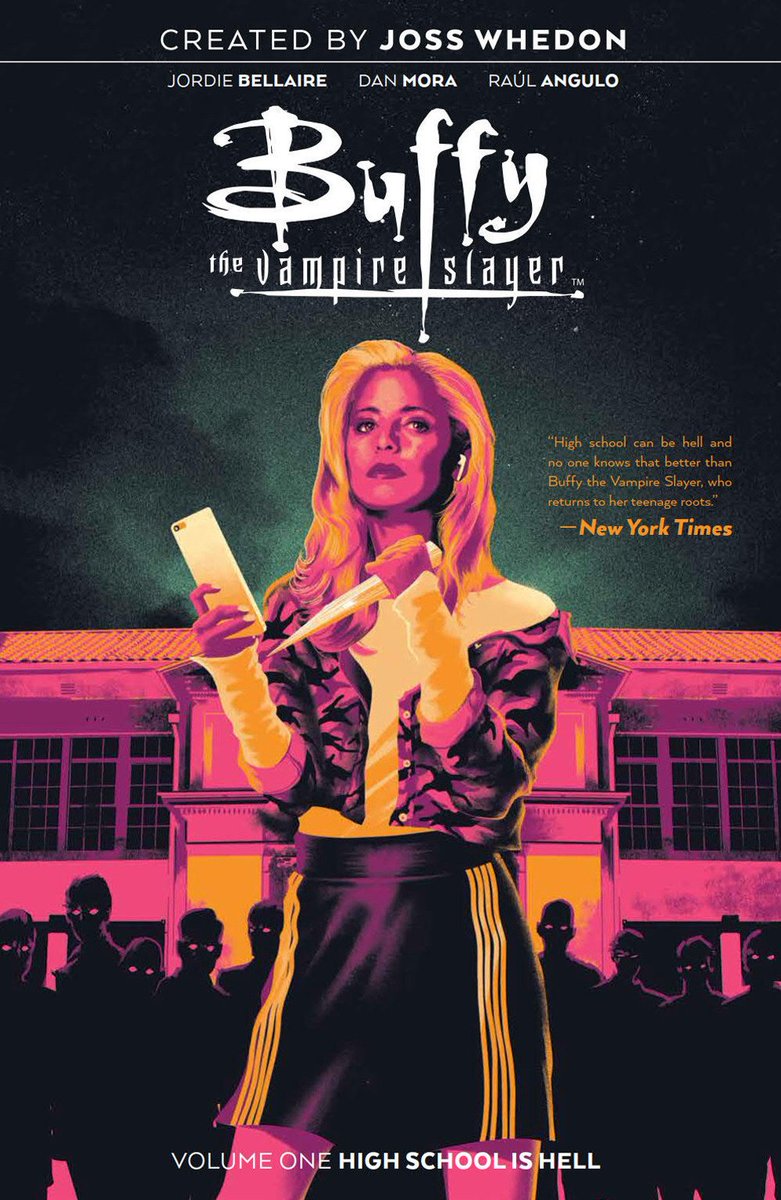 63. BUFFY THE VAMPIRE SLAYER By  #JordieBellaire  @Danmora_c,  #RaúlAngulo,  @eDukeDW,  @ghgronen,  @eastof8thstreet,  @J9Schaefer and  @MichelleAnkleyRebooted for a modern era, and with it come even higher stakes.The perfect jumping on point