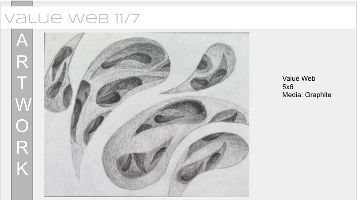 NNHSart's tweet photo. Mrs. Matas’s 3rd hour Drawing 1 students practicing shading technique while learning how to create depth and make a unified design.  #wemakeartist #takeartmakeart #drawing #value #shading https://t.co/vlmOuiTTjU