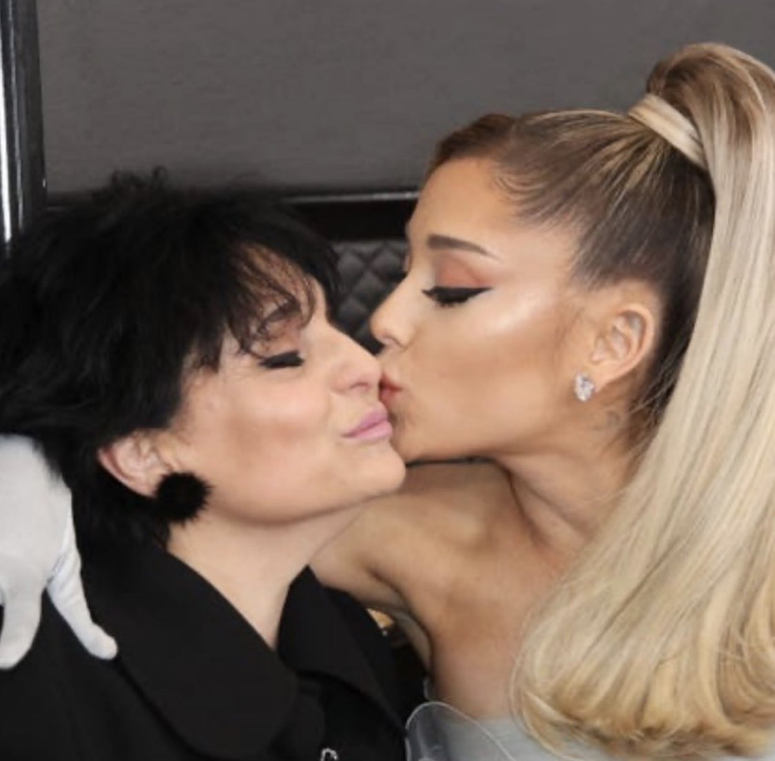 now let’s compare her to her family members. same shade.