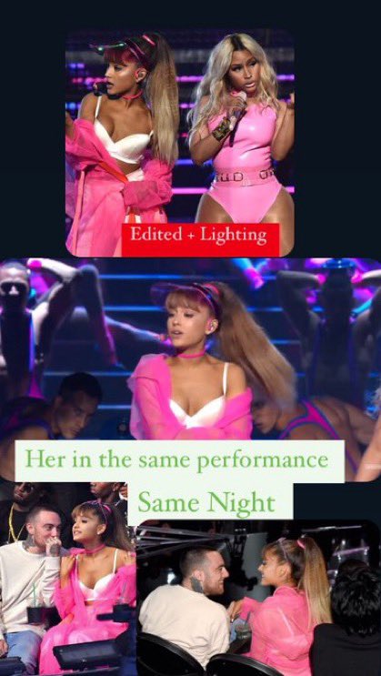 the side to side performance picture with nicki is getting old.