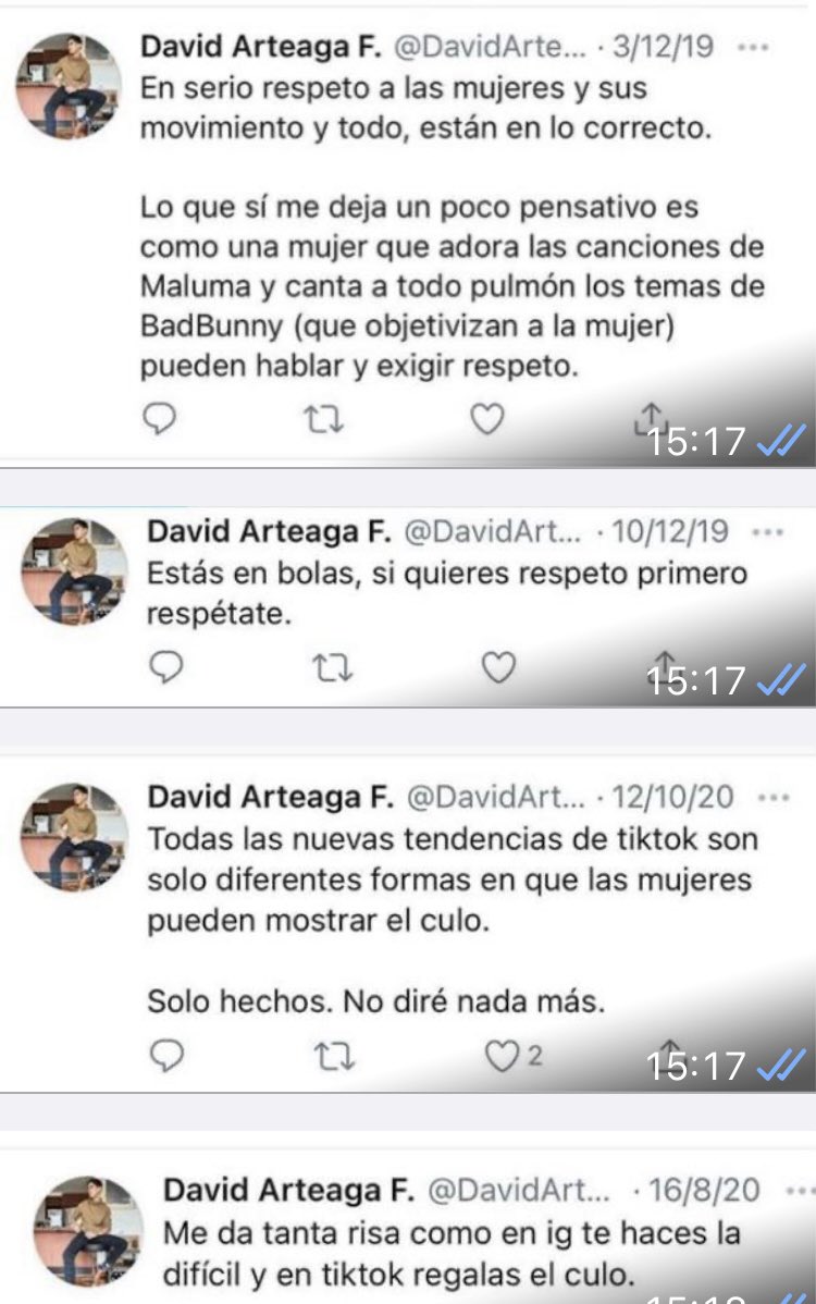 silvitabuendia's tweet photo. Este es David Arteaga Flores. Se dedica a contactar chicas menores de 18 años para concertar encuentros y les envía material pornográfico. Esto constituye delito. Si eres una de las afectadas contacta a @rebearguello_9 o a mí. RT https://t.co/YrjEtaCXEg