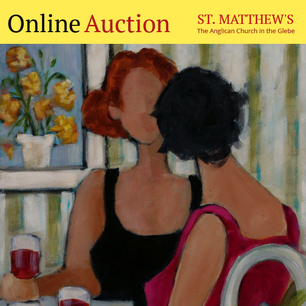 stmattsottawa's tweet photo. @OttawaAnglican Online charity auction, over 200 items. Art, books, experiences &amp; more! Browse or register for free. Bids open Nov 13, end Nov 21 at 4pm. https://t.co/Fv9Ka0viDU https://t.co/mZGxxh8qiN