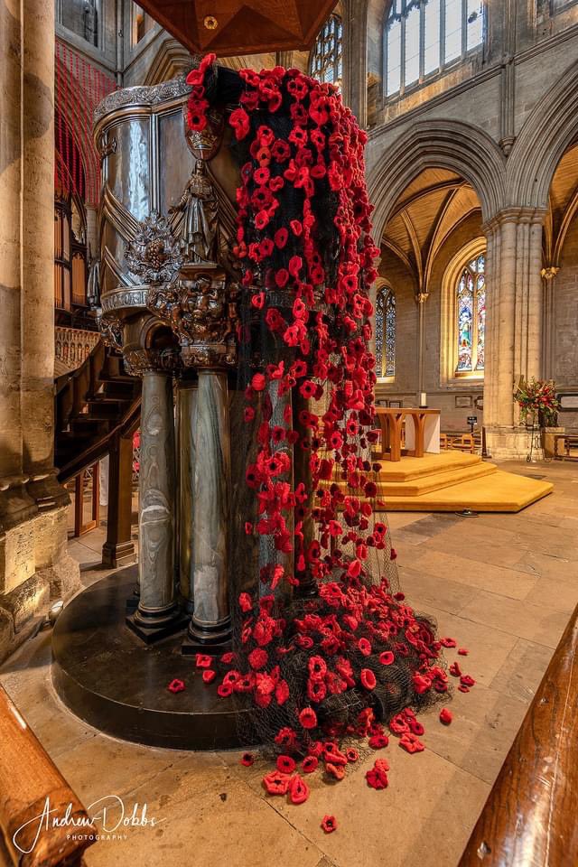 Then, then there’s the Cathedral.I spent A LOT of my early years in churches and Cathedrals - singing. It was, to a degree, a sanctuary from many things. I still find it that way now. Ripon’s Cathedral remains a vital community space - there is sorrow but also pride and hope