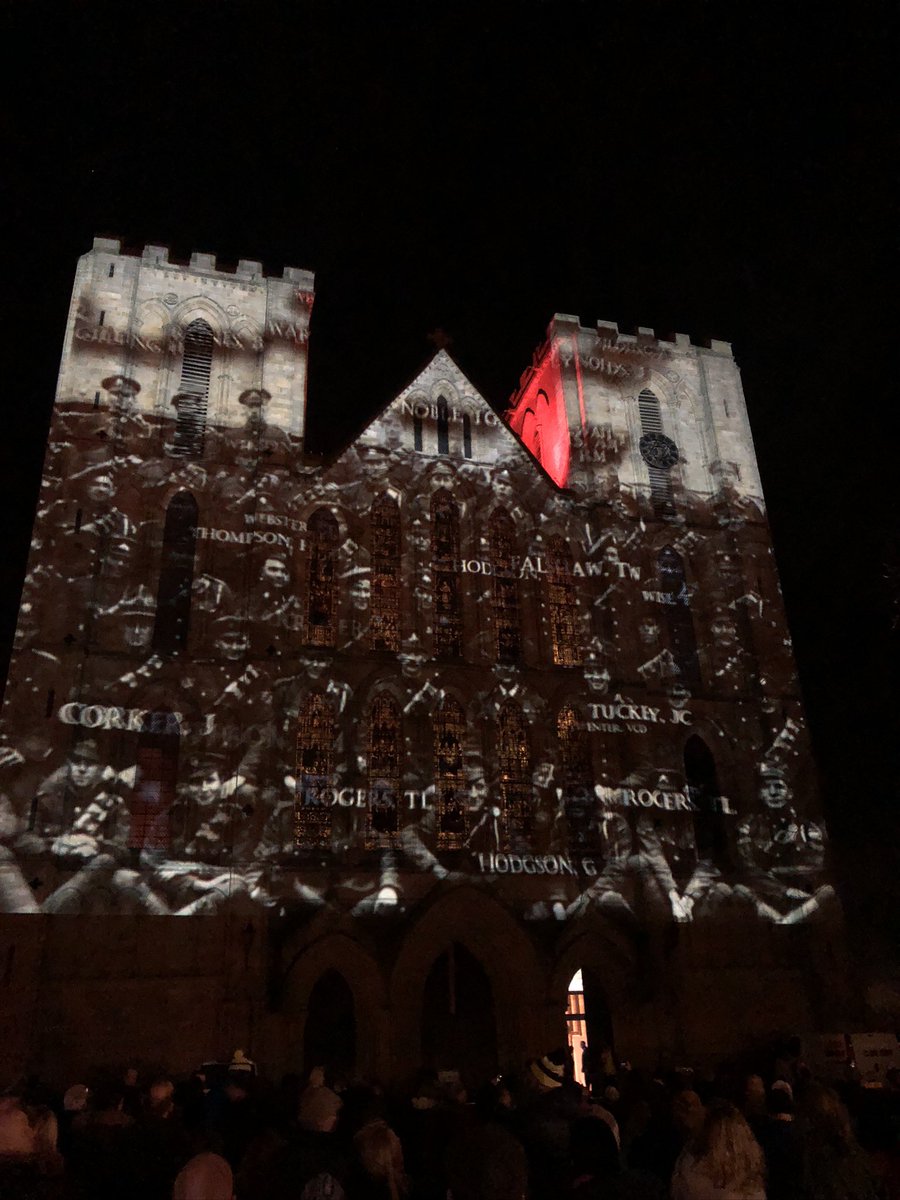 Then, then there’s the Cathedral.I spent A LOT of my early years in churches and Cathedrals - singing. It was, to a degree, a sanctuary from many things. I still find it that way now. Ripon’s Cathedral remains a vital community space - there is sorrow but also pride and hope