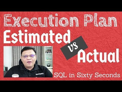 pinaldave's tweet image. [Do you know] What is the difference between the Estimated vs Actual Execution Plan?

Find out the answer in this quick video. 

bit.ly/3aRChw7

#SQLServer #PerformanceTuning #SQLAuthority