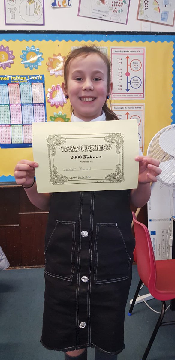 AyrGrammar's tweet photo. Scarlett, Max and Sophie are so proud of their #Readingwise achievements 👏🏼 https://t.co/2Sxn3Y4jPM