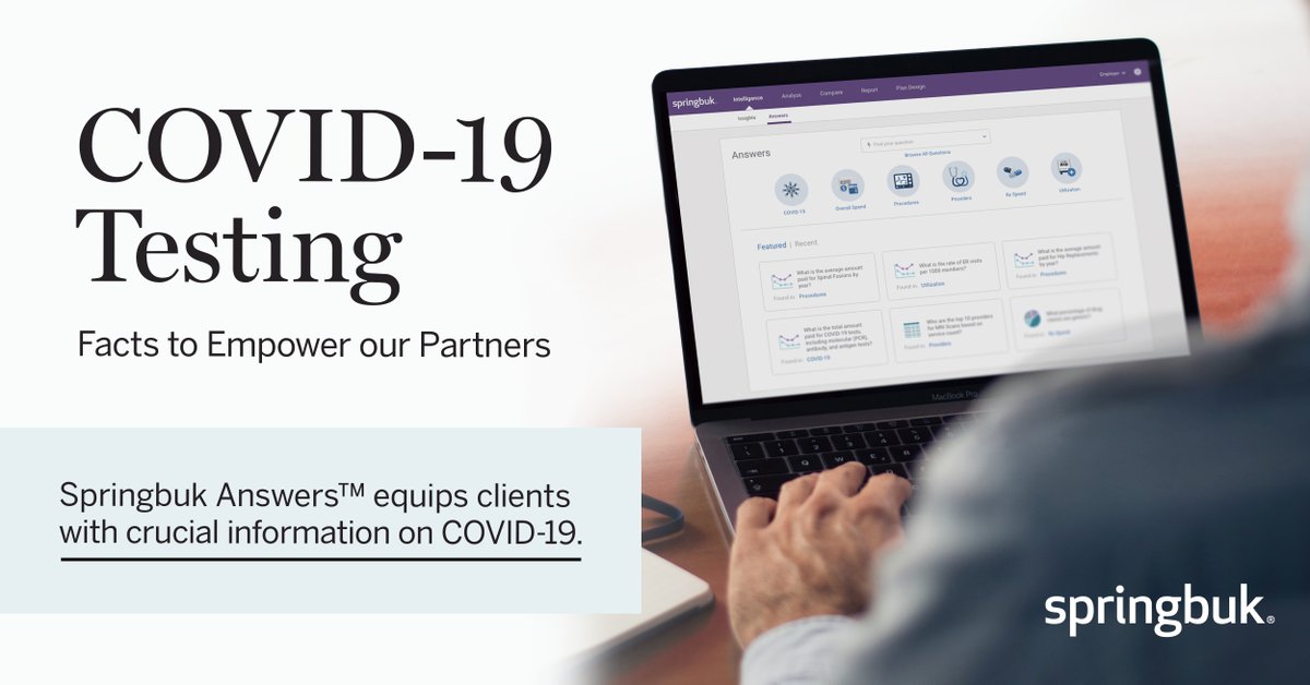 SpringbukHealth's tweet photo. The numerous COVID-19 tests have made it difficult to determine the appropriate type of test to perform under various circumstances. Check out this blog post where our experts cut through the noise and explain the different types of tests available: https://t.co/12CCdTUcWj https://t.co/BRf2jgbyDh