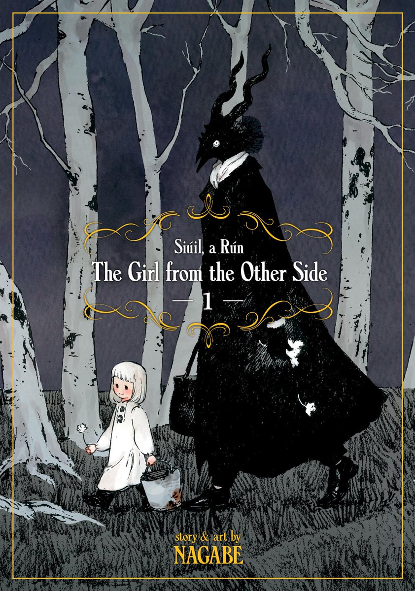 64. THE GIRL FROM THE OTHER SIDE: SIÚIL, A RÚNBy  @mucknagabe,  #AdrienneBeck,  @ysabet_m,  #LysBlakeslee,  #KarisPage,  #NickyLim,  #ShantiWhitesides,  @brainvsbook and  @kuriousityAn incredibly haunting and charming all-ages fairy tale with just stunning artwork!