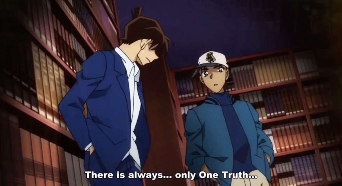 HEIJIHATTORl's tweet photo. this scene was heiji’s bisexual awakening. argue with the wall. https://t.co/W5Tv60Aiyn
