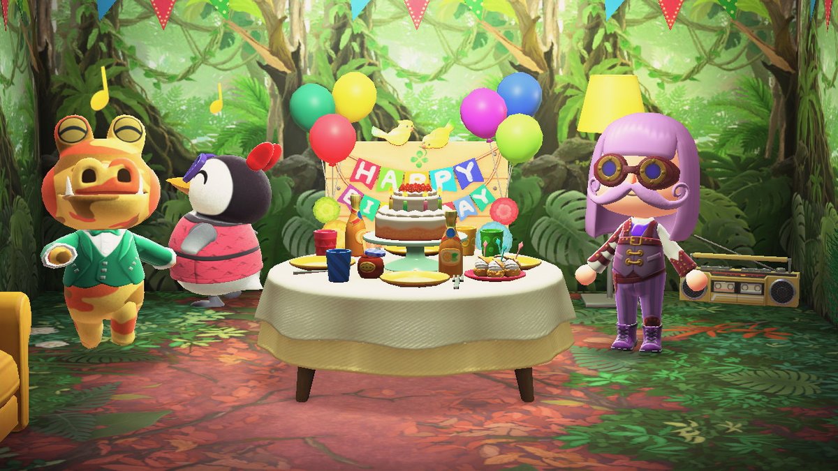 SiptownC's tweet photo. Happy birthday Sly!  #Sly #acnh #NintendoSwitch https://t.co/HDOB0BYebJ