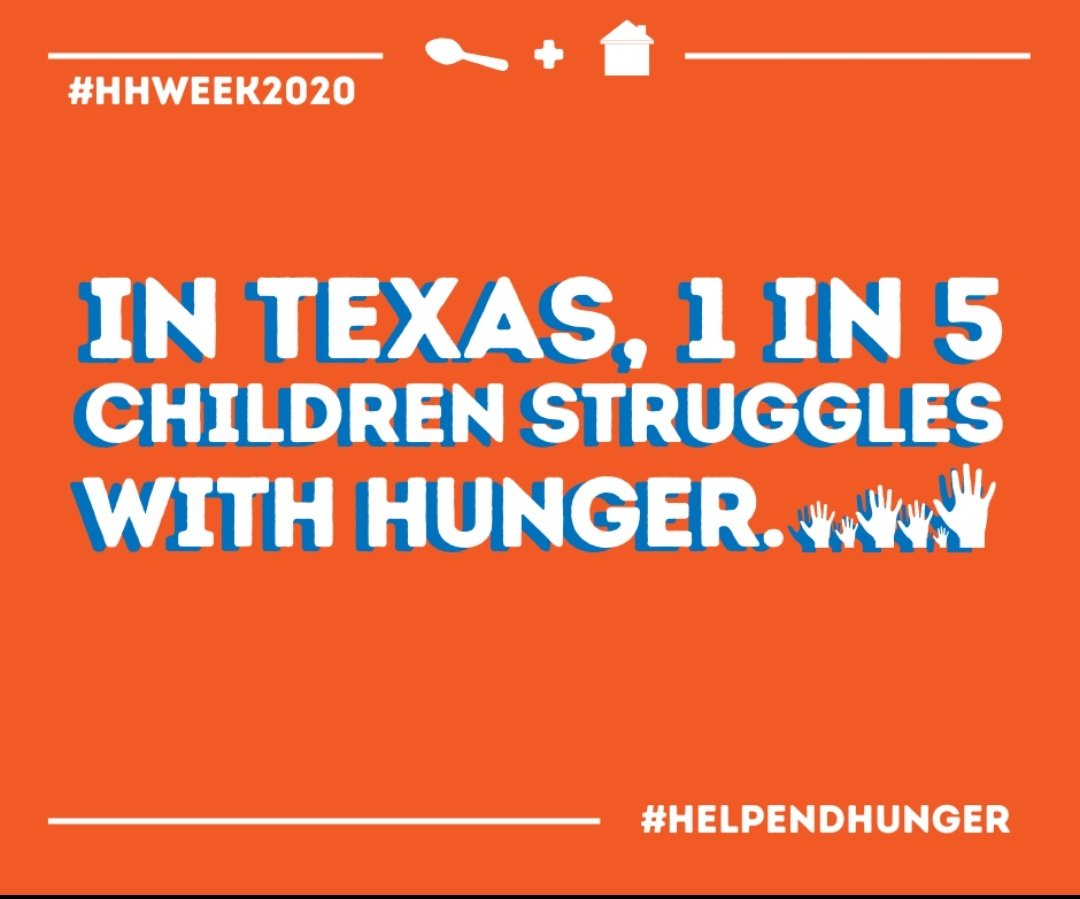 Edgewood Family, 
Next week is the Hunger &amp; Homelessness Awareness Week -Food Drive! 
Empty out your pantries and donate! Your contribution will help end hunger and homelessness in our community 🥰🥫🧡
#hhweek #hunger #homelessness 
<a href="/JudithGamezEISD/">EISD Student Support Services</a>