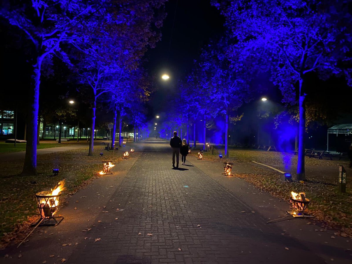 😍 HTC #GLOWeindhoven stilte, magisch licht en lichtpuntje gloort aan horizon. Er is hoop! #wearesignifyBNL Licht verbindt!