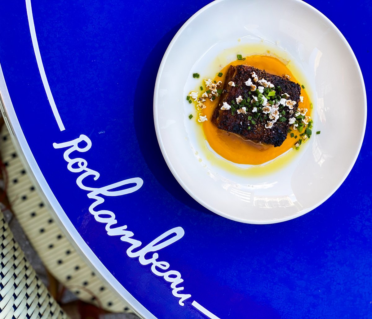 rochambeaubos's tweet photo. We've saved you a seat...🍽️  #RochambeauBos #Boston #ArtOfPlating
•••
📸 : CRISPY PORK BELLY https://t.co/HqBiWzcXPq