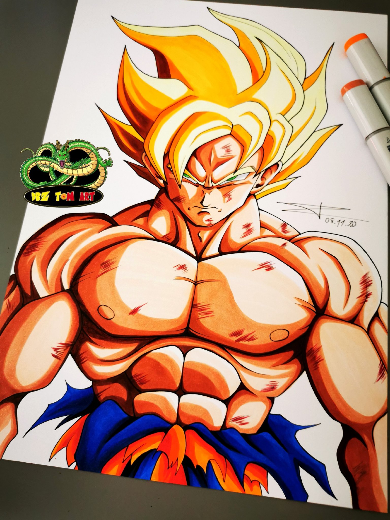 Dragon ball z drawings