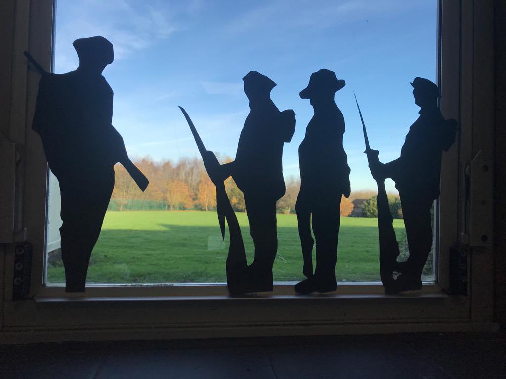 HeatherbrookPri's tweet photo. Year 6 sharing their beautiful Remembrance Day artwork. The ensuing discussion about the causes and casualties of war as part of their ‘We are politicians’ project was profound and moving. So proud of you Y6. #teamheatherbrook #LwLAT @HeatherbrookPri @LwLAcademyTrust https://t.co/cgFGeFwZIN
