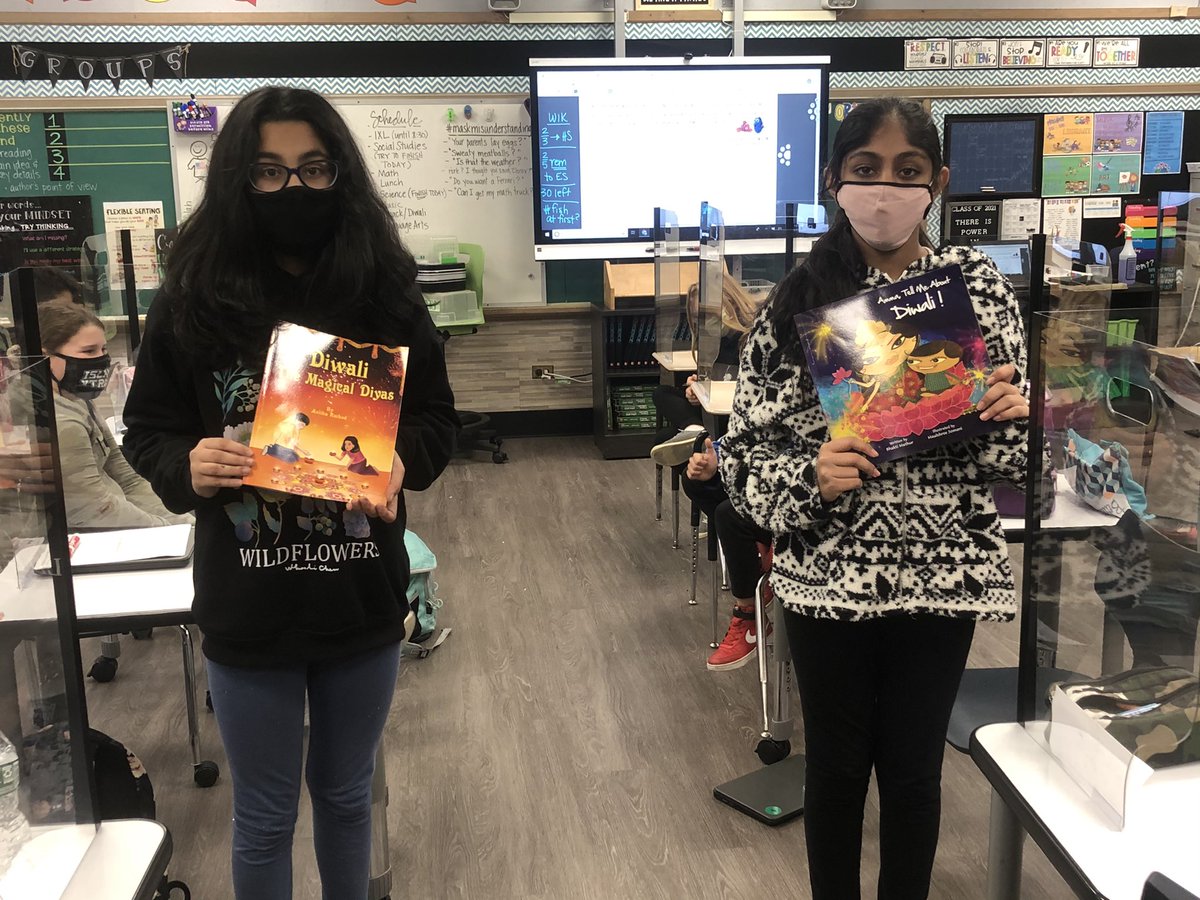Thanks to our two resident experts, we learned all about Diwali today!#our6thgradersareawesome <a href="/MsWalters6th/">Ms. Walters</a> <a href="/WillowRoadVS13/">Willow Road School</a> <a href="/VS13UFSD/">ValleyStream13UFSD</a>