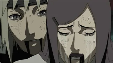 62. La mort de Kushina et Minato est d'une tristesse... vraiment c'est terrible. Destin tragique.