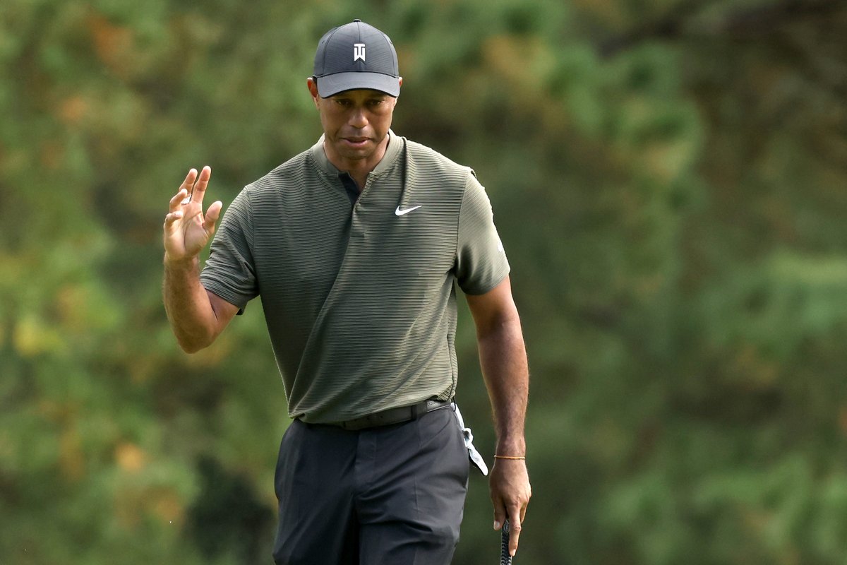 BleacherReport's tweet image. Tiger in Round 1 of #themasters

▪️ 4-under (68)
▪️ Ties best opening round at Augusta
▪️ First bogey-free round in 106 rounds

Great start for the defending champ 🐐