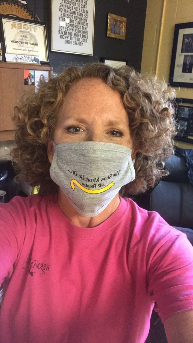 So appreciate my new Theatre mask!!! <a href="/LshsParents/">LSHS Theatre Parents</a>