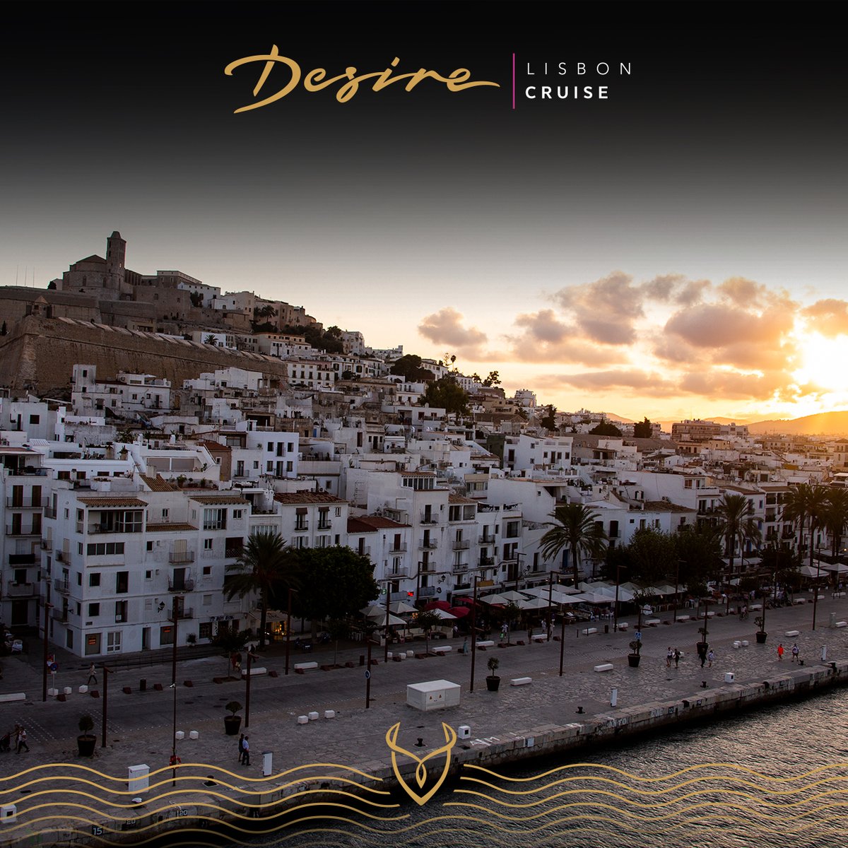 With no inhibitions and an open mind, you're about to embark on a sensual journey that is one of a kind, beginning and ending in one of the loveliest cities in the world: Lisbon, Portugal.
dsre.me/DLC2021_FB
#DesireLisbonCruise #SailAway
