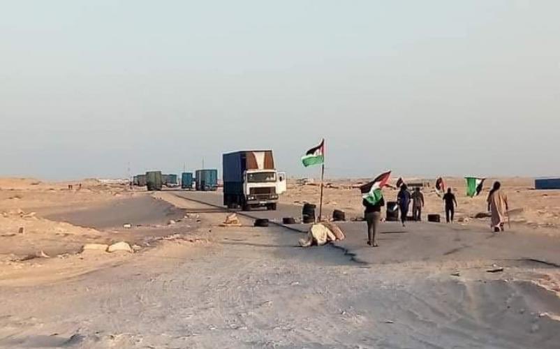  — Rappel des faits : le polisario entrave et endommage la route commerciale de Guerguerate depuis plus d’un mois. Le Maroc est empêché d’exporter par ce chemin ; la Mauritanie subit une crise car elle ne peut plus s’approvisionner. #PolisarioTerrorists