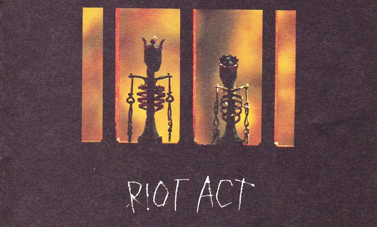 Today marks 18 years of Riot Act. 

Describe the album in one word.