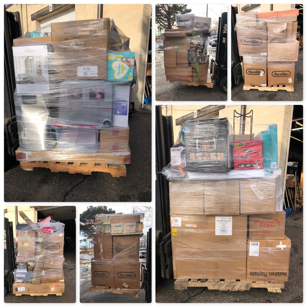 LiquidationMPL's tweet photo. Another Fresh Truckload of T@RGT General Merchandise #Pallets Has Arrived! Pallets are Untouched and Sold as They Arrive To Our Warehouse! These pallets are great for Resellers of all Kinds! #resale #liquidation #merchandise #inventory #ecommerce LINK >>https://t.co/XrLKtaV6Gc<< https://t.co/DanYTzdEs1