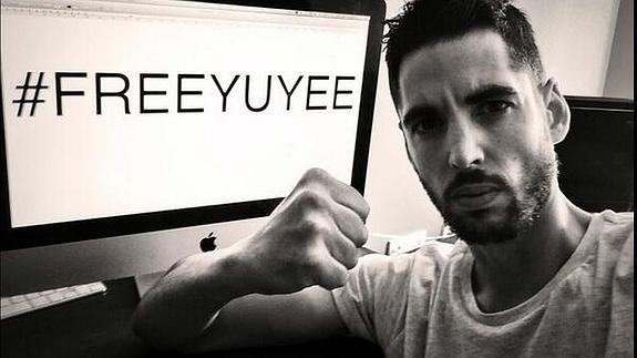 3piecesoda's tweet photo. Hoy también hay que recordar a Santi. Él empezó #FREEYUYEE y su espíritu ha estado durante todo este tiempo hasta el desenlace de hoy. https://t.co/XssxfvOoSt