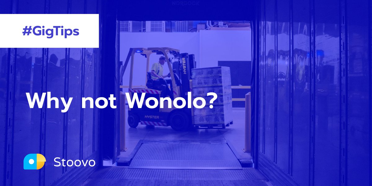 stoovo's tweet photo. #GIGTIPS
Just can't take one more delivery gig❓🍕🚲🛒🥡
Wonolo might be a good alternative.
Wonolo has gigs like light warehouse work, retail stocking, event staffing, and other entry-level work that lasts for days or weeks 💰💵💰💵
#gigwork #giglife #gigeconomy #gigworkers https://t.co/4XullLuXTL