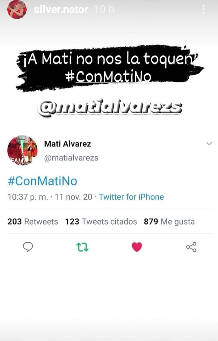 Lizzi33Perez's tweet photo. @ExatlonMx #ConMatiNo PROGRAMA DE ASCO, A MATI NO LA TOQUEN Y SI VEO EL MUGROSO PROGRAMA ES POR ELLA. ASI QUE PIDO RESPETO PARA MATI. LA REINA MATI. Que horror la bruja pulseras o canastas asco de disque atleta. #YoConMati #YoConMatineitor #SilverForce https://t.co/XbvU2Batpt