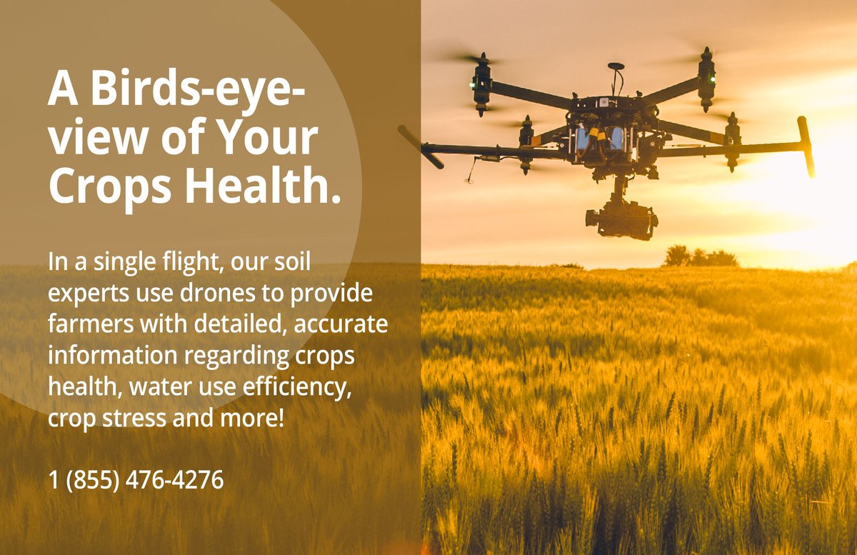 CustomAgIntel's tweet photo. We use drones to optimize crop scouting operations. There is more to a crops’ health than what we see 20-30 yards into a field or looking down from a truck to scout a field. https://t.co/opdmK7vp6N
#CustomAg #Drone #SoilExperts #SK #Crops https://t.co/p1VIJTV9iz